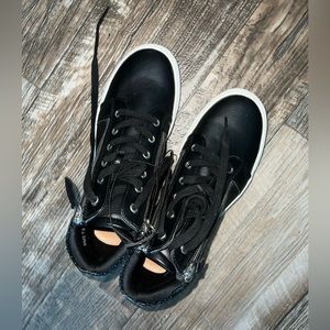 Dolce vita black high top sneakers